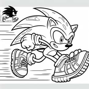 sonic exe coloring pages