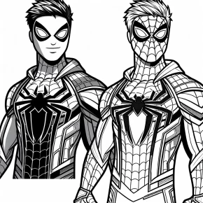 spiderman coloring pages free