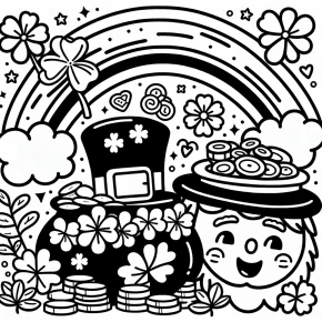 st. patrick's day coloring pages