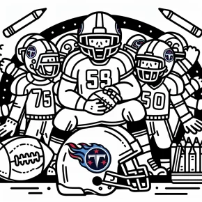 tennessee titans coloring pages