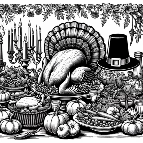 thanksgiving printable coloring pages