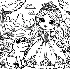 tiana princess and the frog coloring pages