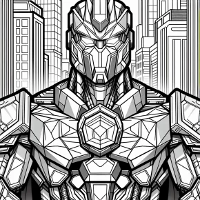 ultron coloring page