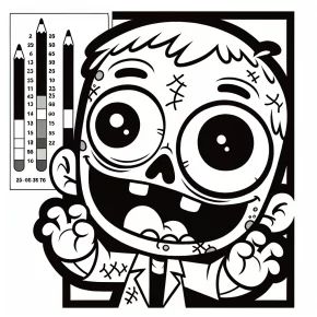 zombie coloring pages